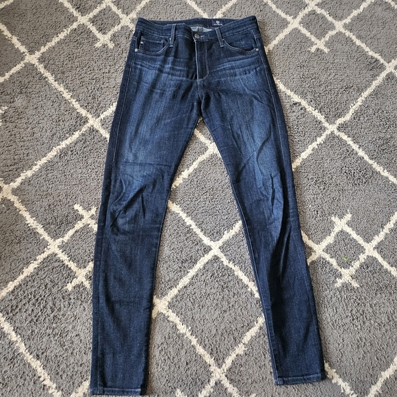 AG Adriano Goldschmied "The Farrah Skinny" High Rise Jeans - Size 27R - Picture 5 of 11